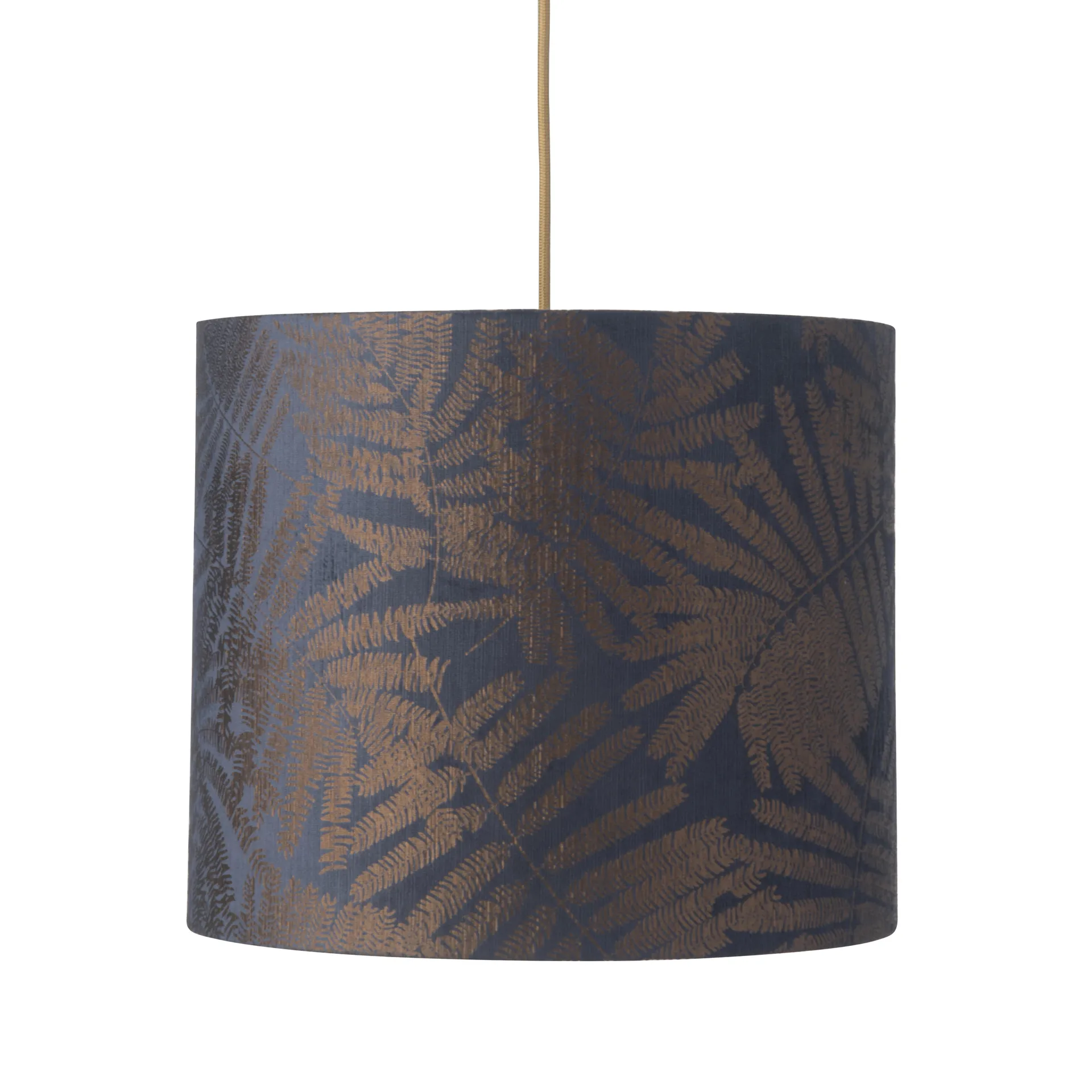 Abat-jour Fern leaves Ø 35 cm, Bleu EBB & FLOW