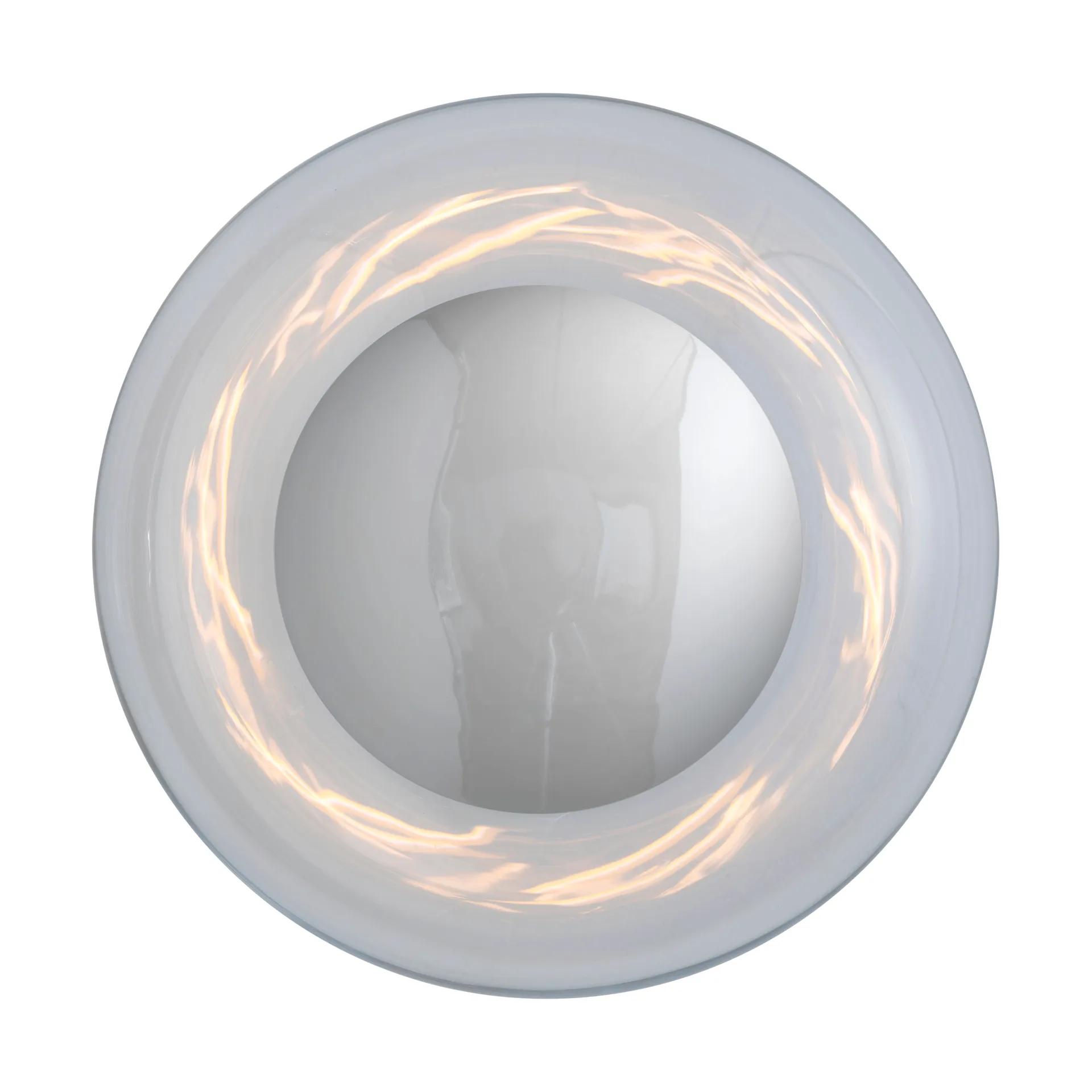 Applique Horizon Surface, Clear-silver, Ø29 cm EBB & FLOW