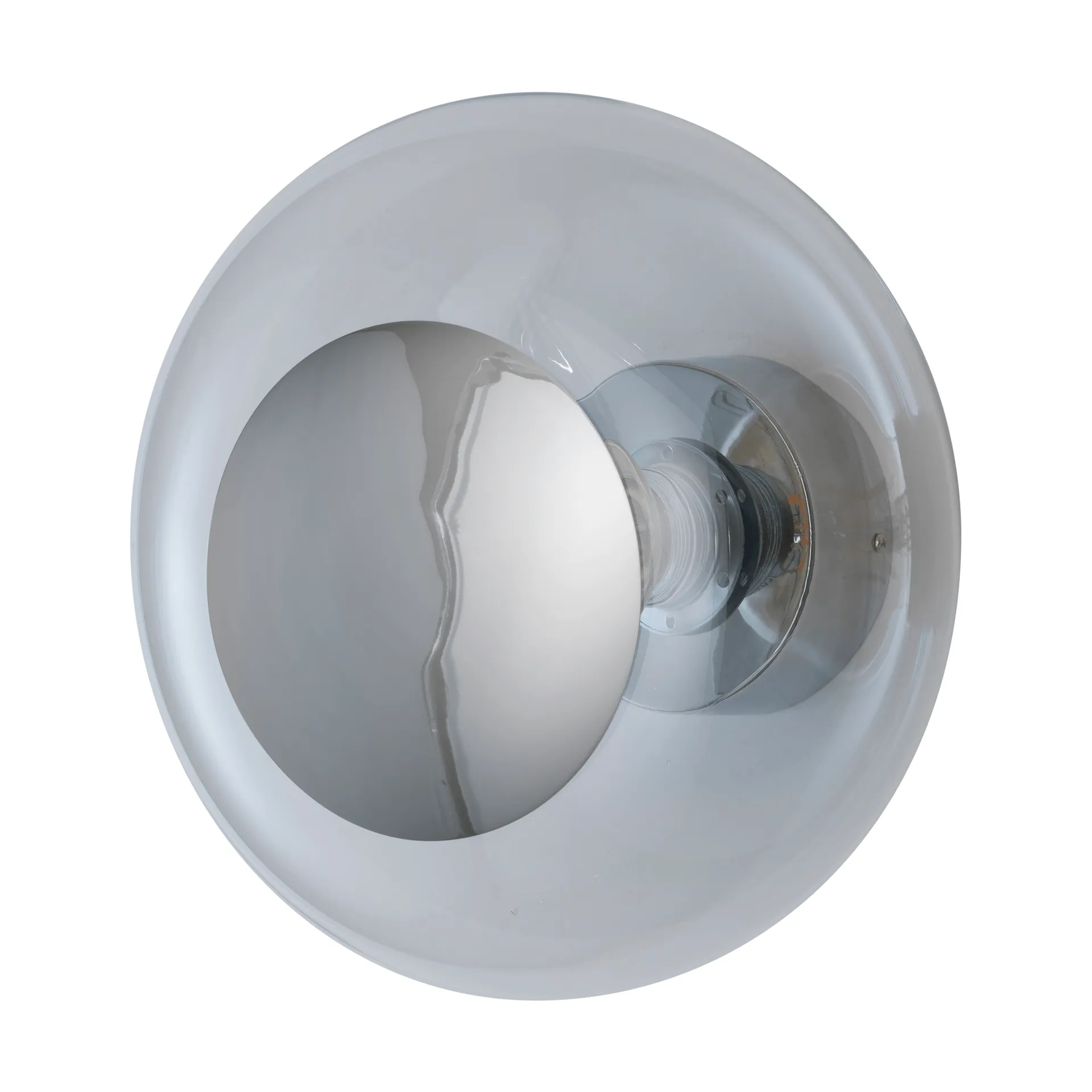 Applique Horizon Surface, Clear-silver, Ø29 cm EBB & FLOW