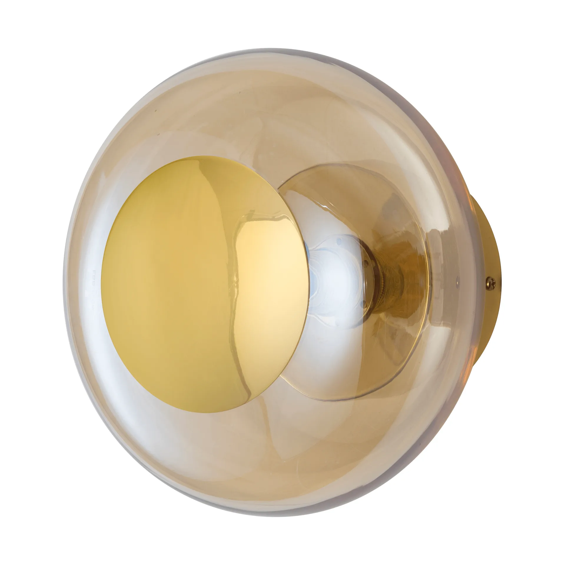 Applique Horizon Surface, Golden smoke, Ø21 cm EBB & FLOW