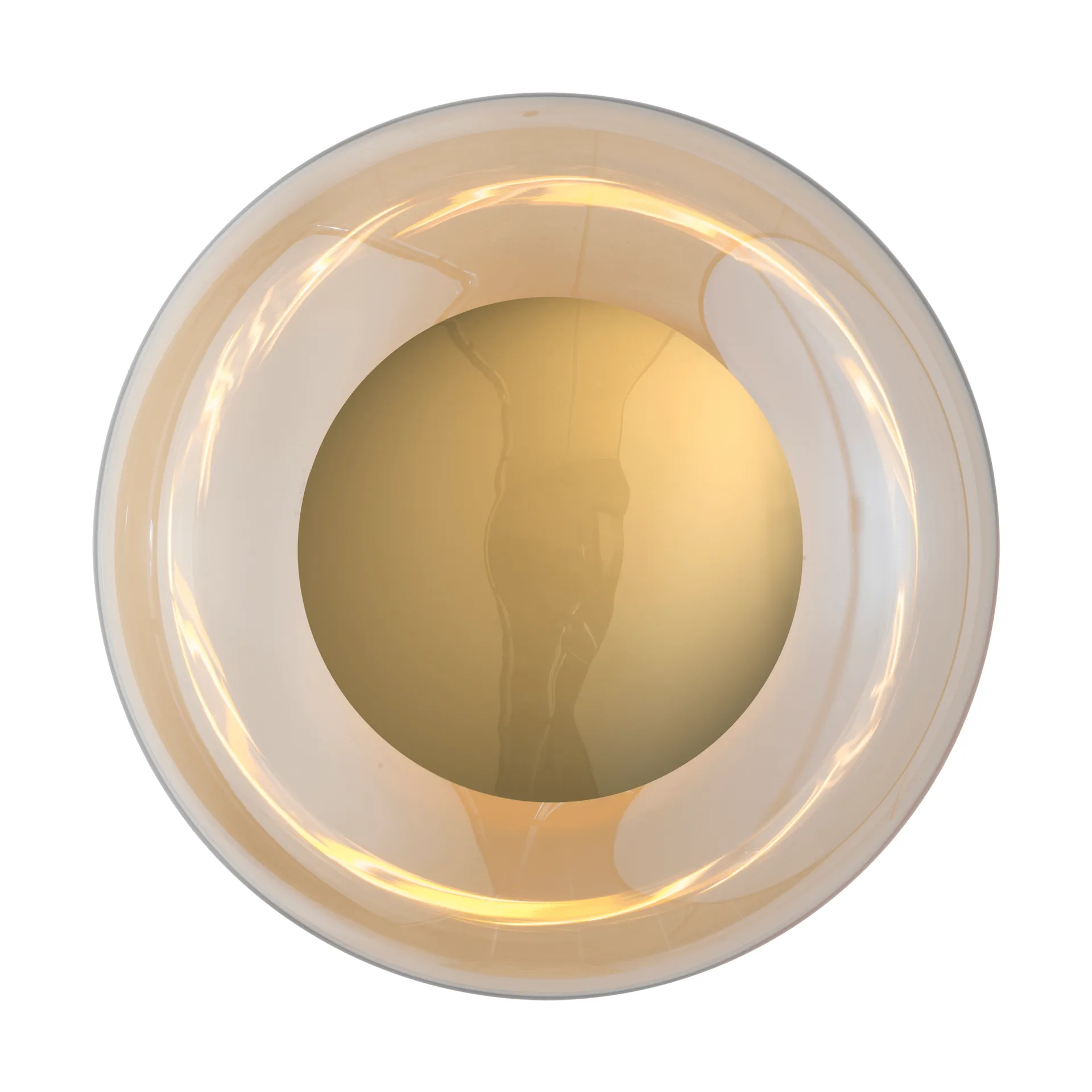Applique Horizon Surface, Golden smoke, Ø36 cm EBB & FLOW