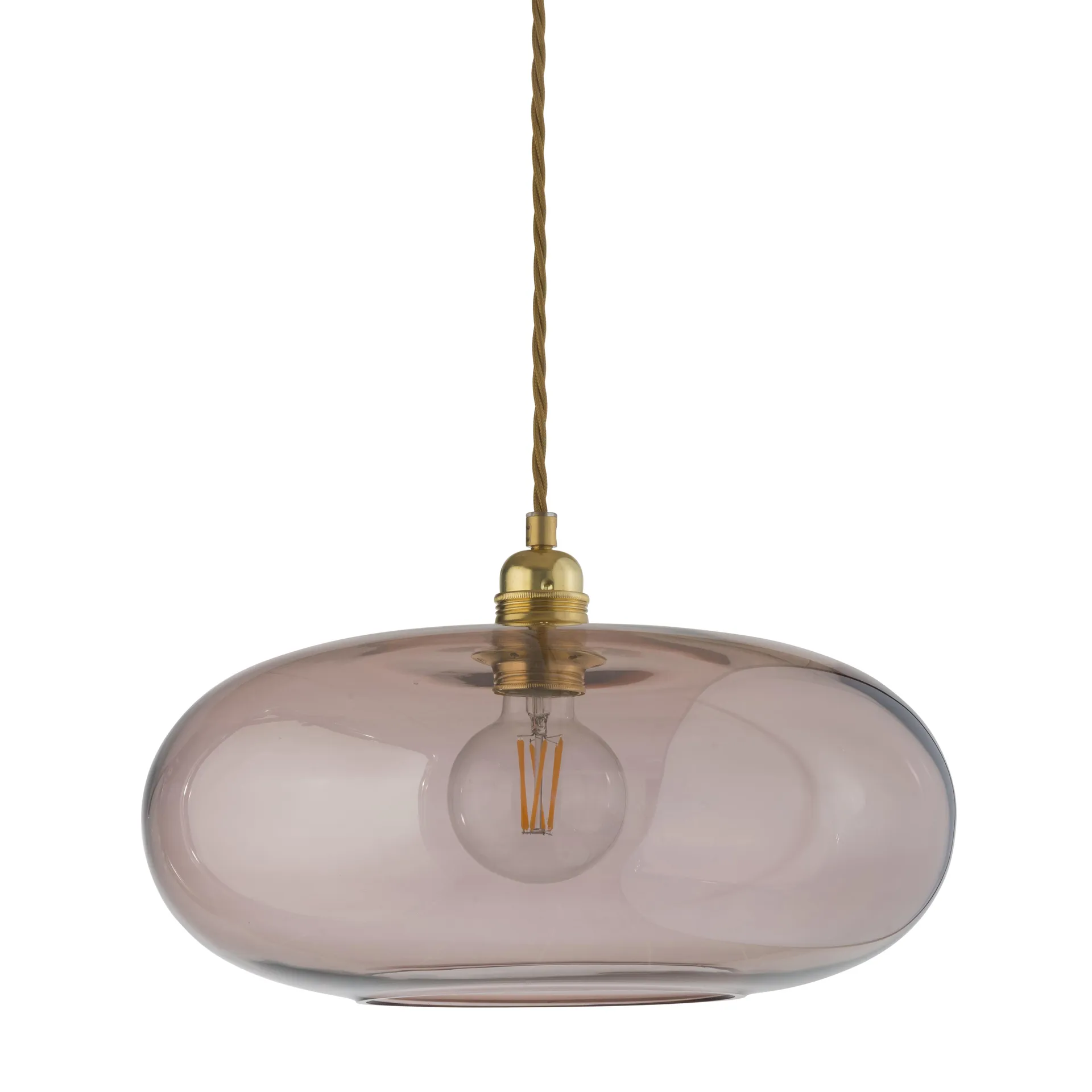 Horizon Lampe à suspension Ø 36 cm, Obsidienne EBB & FLOW