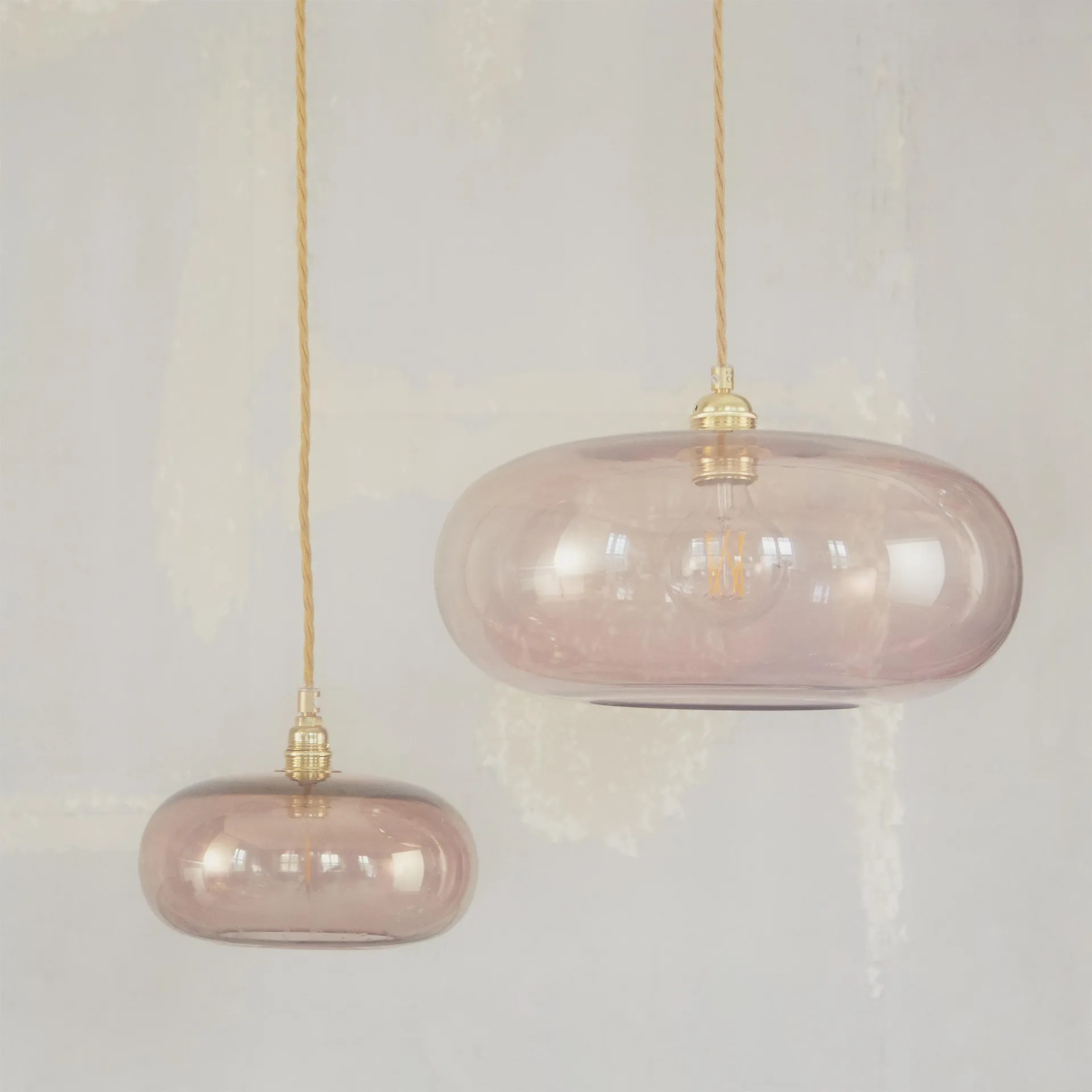 Horizon Lampe à suspension Ø 36 cm, Obsidienne EBB & FLOW