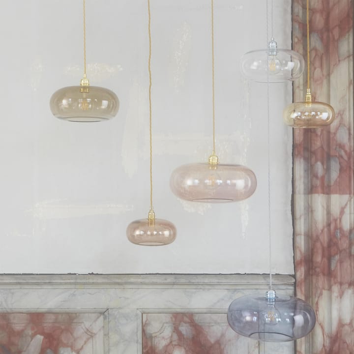 Lampe à suspension Horizon Ø 21cm, Golden smoke EBB & FLOW