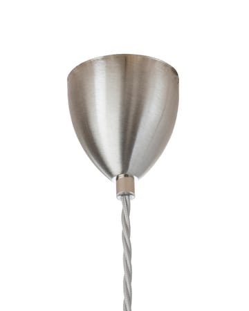 Lampe à suspension Rowan Chrystal Ø 15,5 cm - Small check avec câble argenté - EBB & FLOW