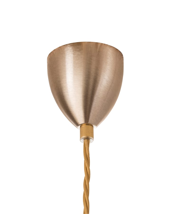 Lampe à suspension Rowan Chrystal Ø 28 cm - Medium check avec câble doré - EBB & FLOW