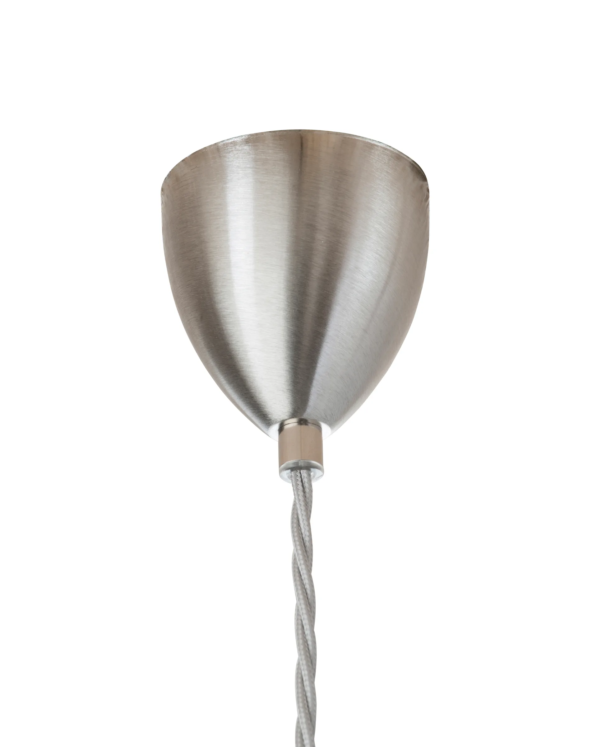 Lampe à suspension Rowan Chrystal Ø 28 cm, Small check avec câble argenté EBB & FLOW