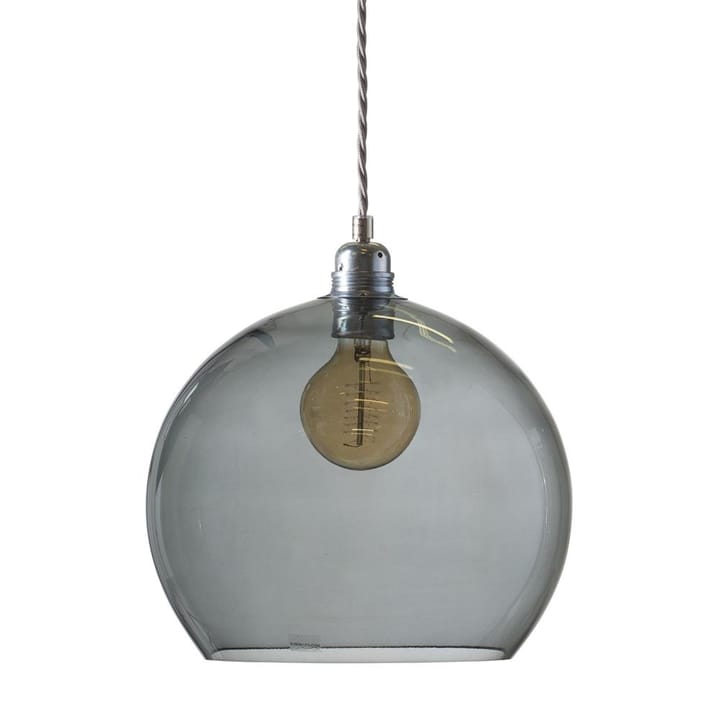 Lampe à suspension Rowan L, Ø 28 cm - smokey grey - EBB & FLOW