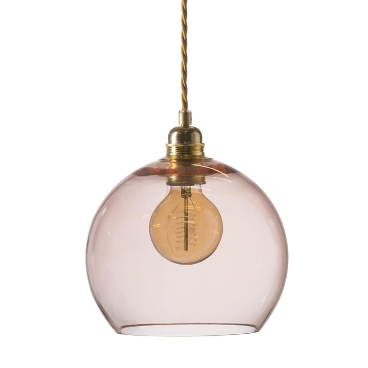 Lampe à suspension Rowan M, Ø 22 cm - bright coral - EBB & FLOW