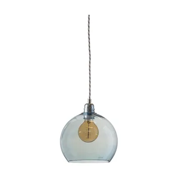 Lampe à suspension Rowan M, Ø 22 cm - Topaz blue - EBB & FLOW