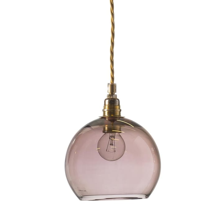 Lampe à suspension Rowan S, Ø 15,5 cm - obsidian - EBB & FLOW