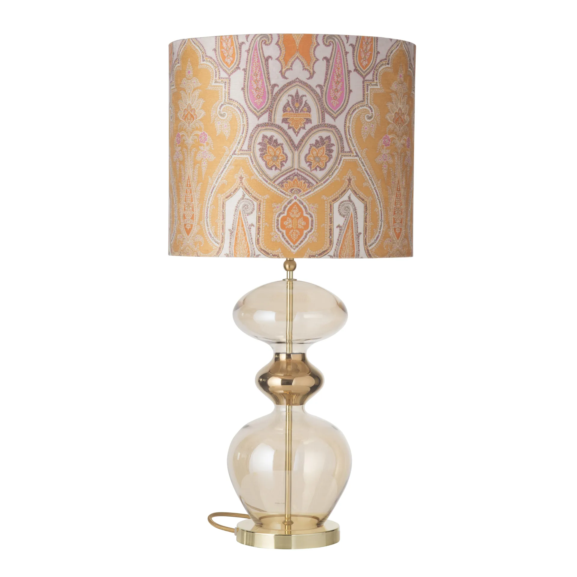 Pied pour lampe Futura, Golden smoke EBB & FLOW