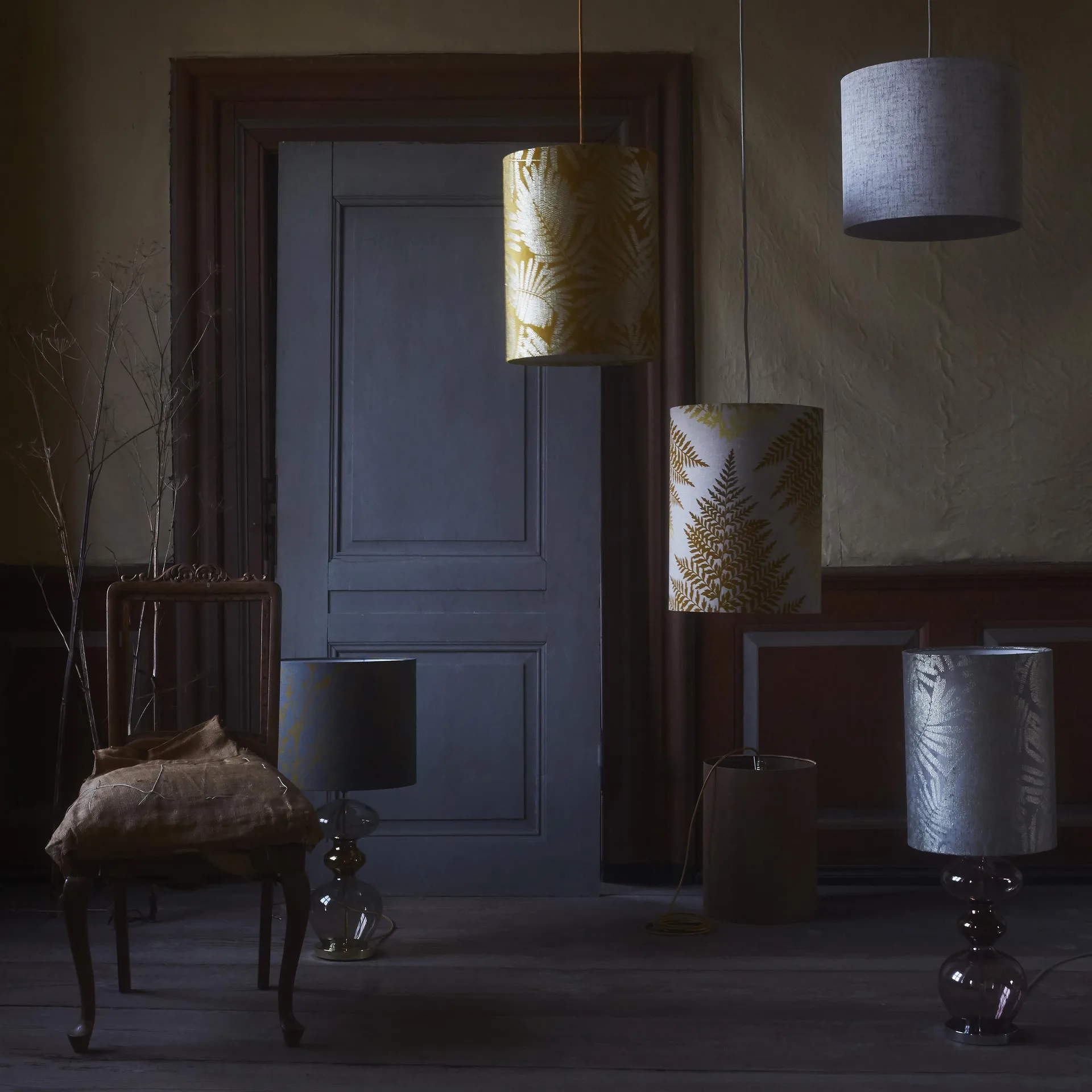 Pied pour lampe Futura, Obsidian EBB & FLOW