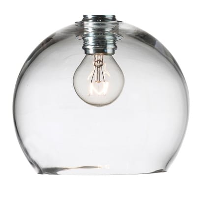 Verre de remplacement pour lampe à suspension Rowan 15,5 cm - Transparent - EBB & FLOW