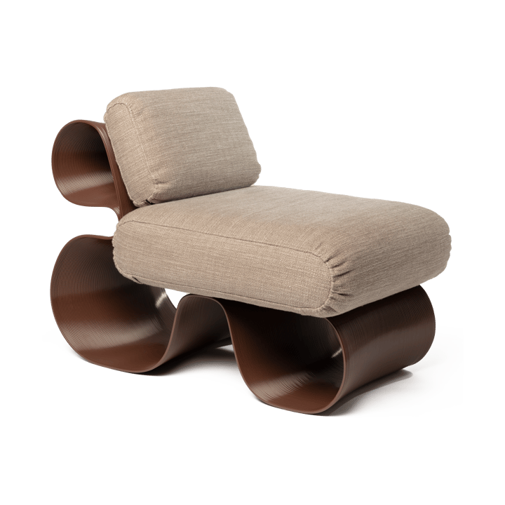 Chaise longue Eel - Chocolate - Ekbacken Studios