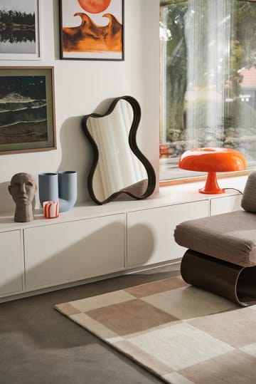 Miroir Pebble small 56x76 cm - Chocolate - Ekbacken Studios