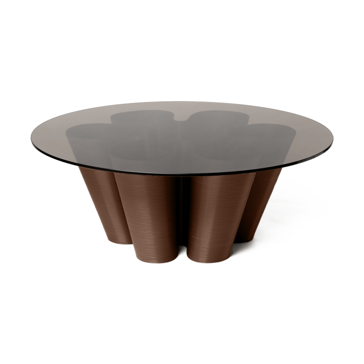 Table basse Anemone Ø110 cm - Chocolate - Ekbacken Studios