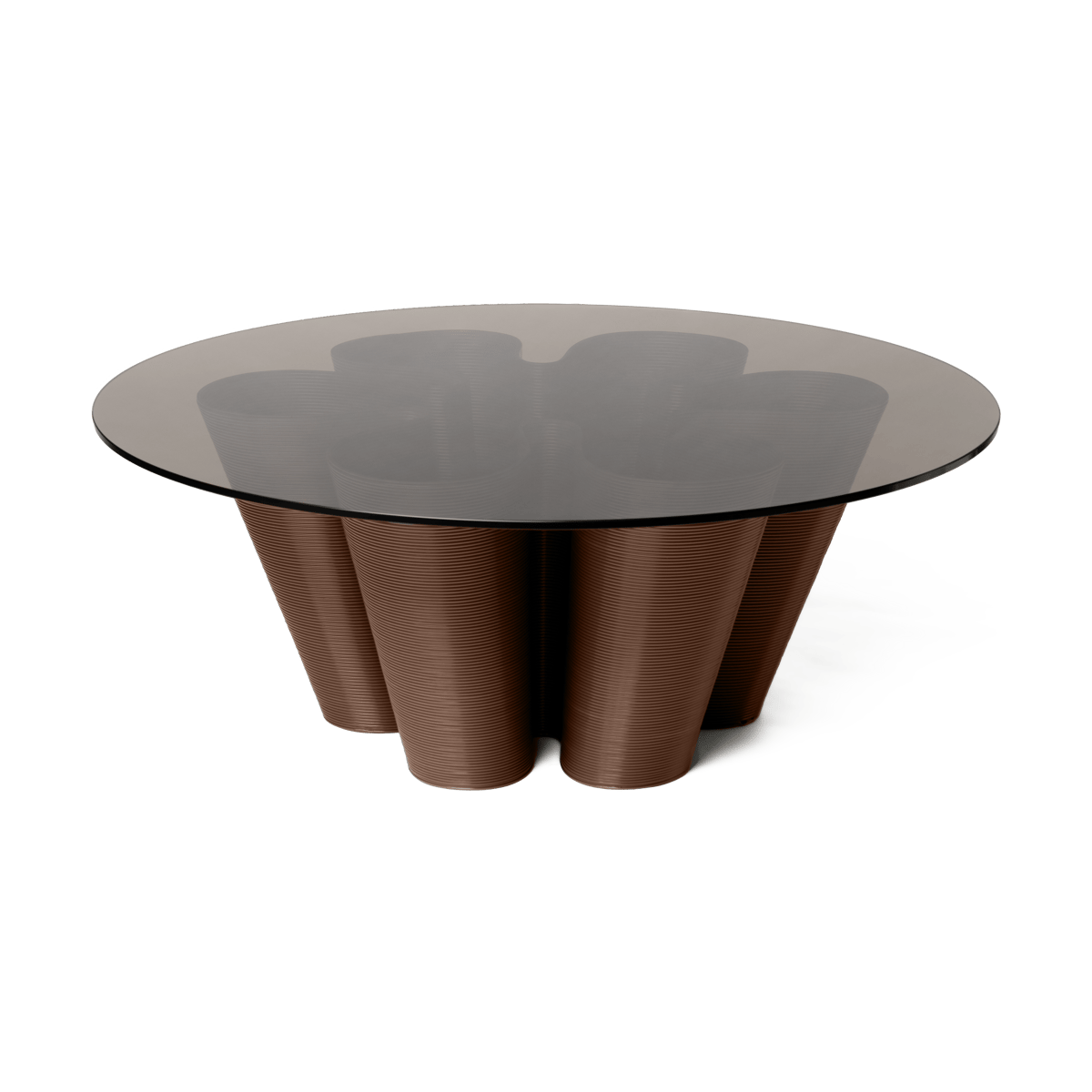 Ekbacken Studios Table basse Anemone Ø110 cm Chocolate
