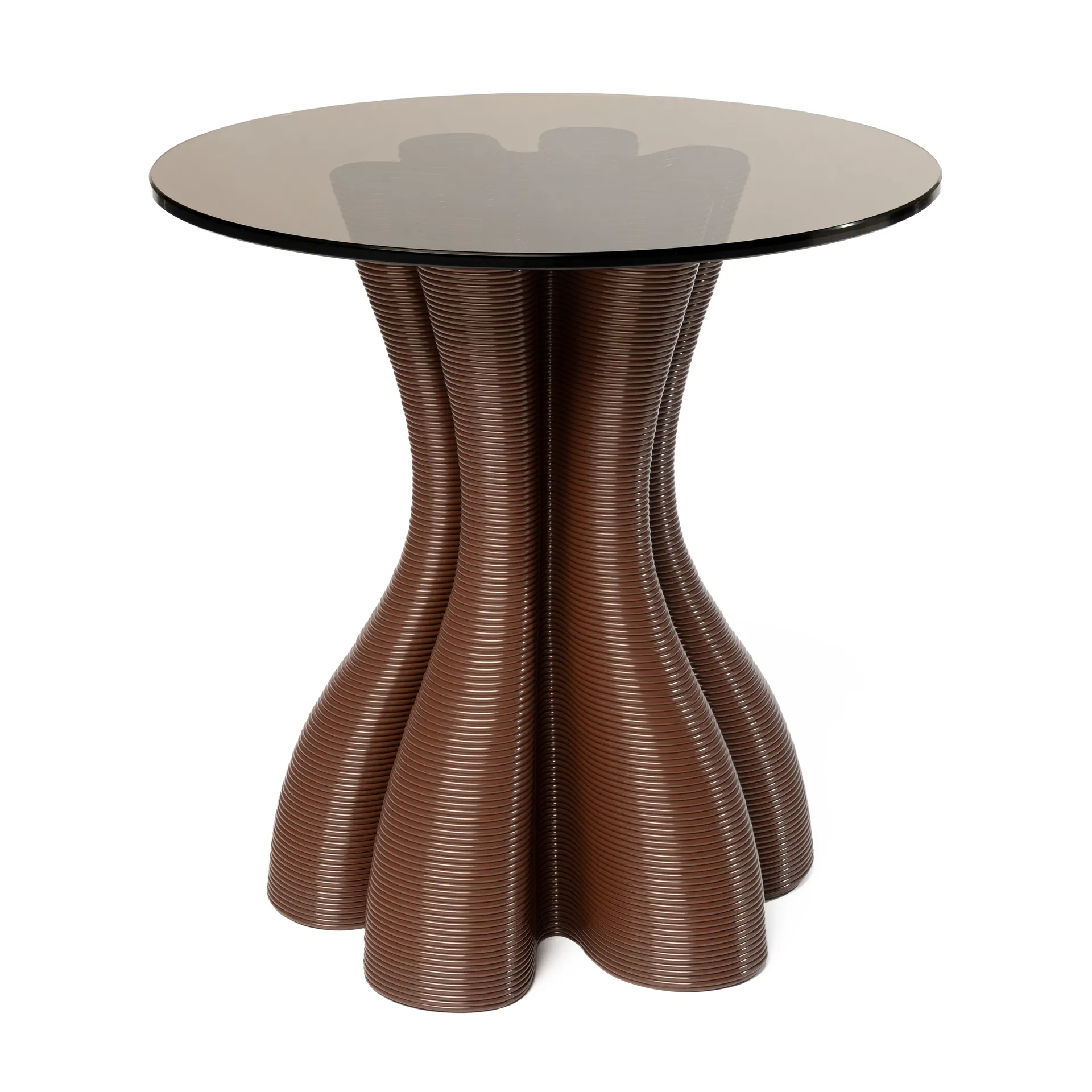 Table d'appoint Anemone Ø50 cm, Chocolate Ekbacken Studios