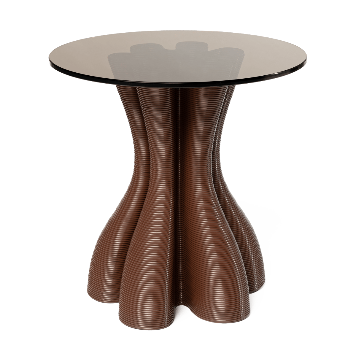 Ekbacken Studios Table d'appoint Anemone Ø50 cm Chocolate