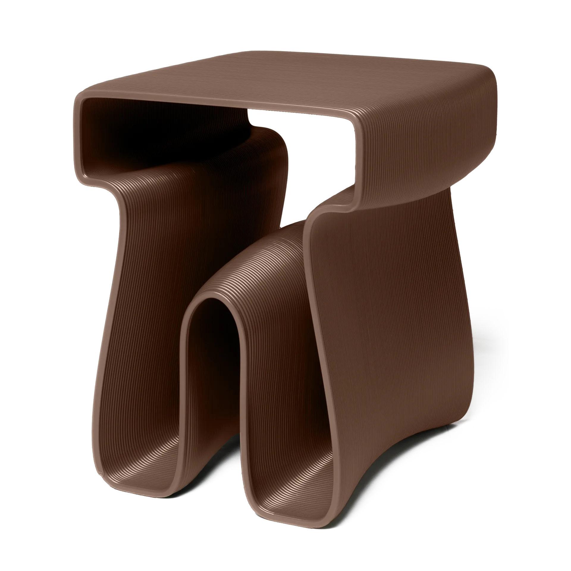 Table d'appoint Octopus 38x40 cm, Chocolate Ekbacken Studios