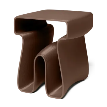 Table d'appoint Octopus 38x40 cm - Chocolate - Ekbacken Studios