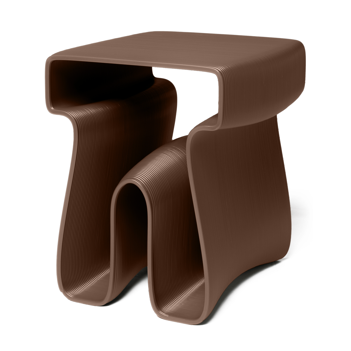 Ekbacken Studios Table d'appoint Octopus 38x40 cm Chocolate