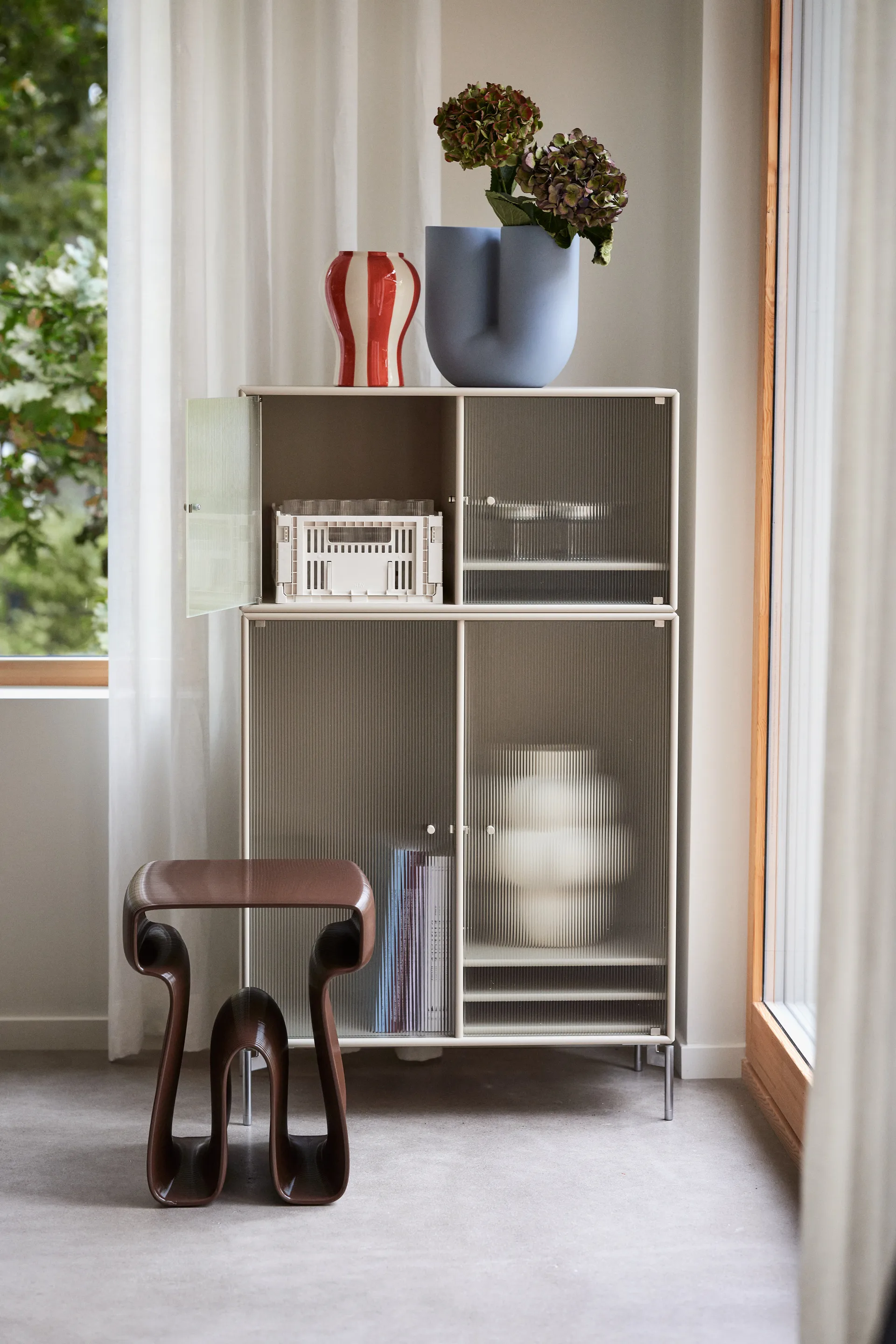 Table d'appoint Octopus 38x40 cm, Chocolate Ekbacken Studios