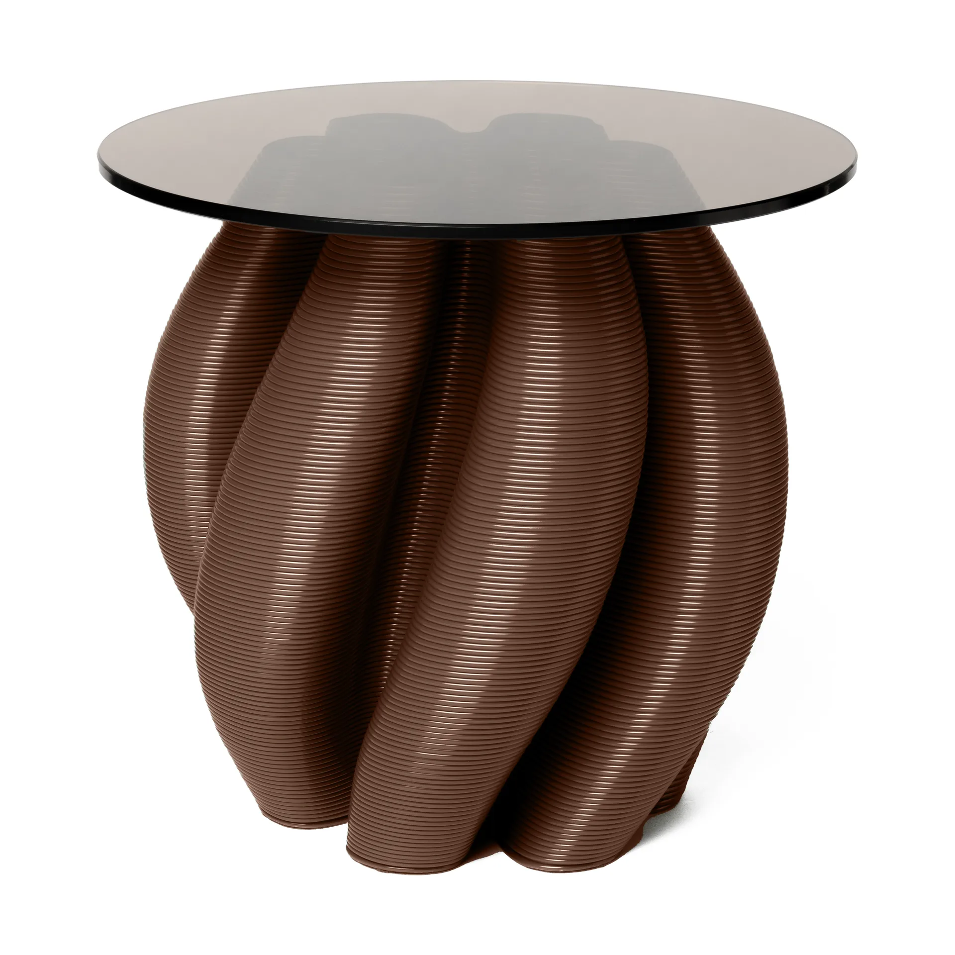 Table d'appoint Water lily Ø50 cm, Chocolate Ekbacken Studios