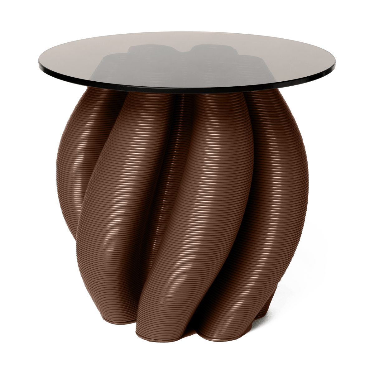 Ekbacken Studios Table d'appoint Water lily Ø50 cm Chocolate
