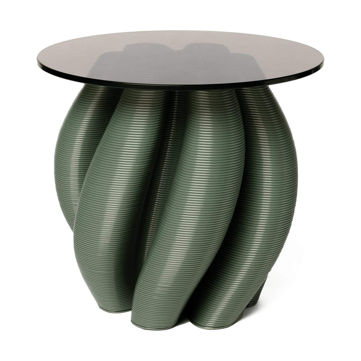 Ekbacken Studios Table d'appoint Water lily Ø50 cm Olive