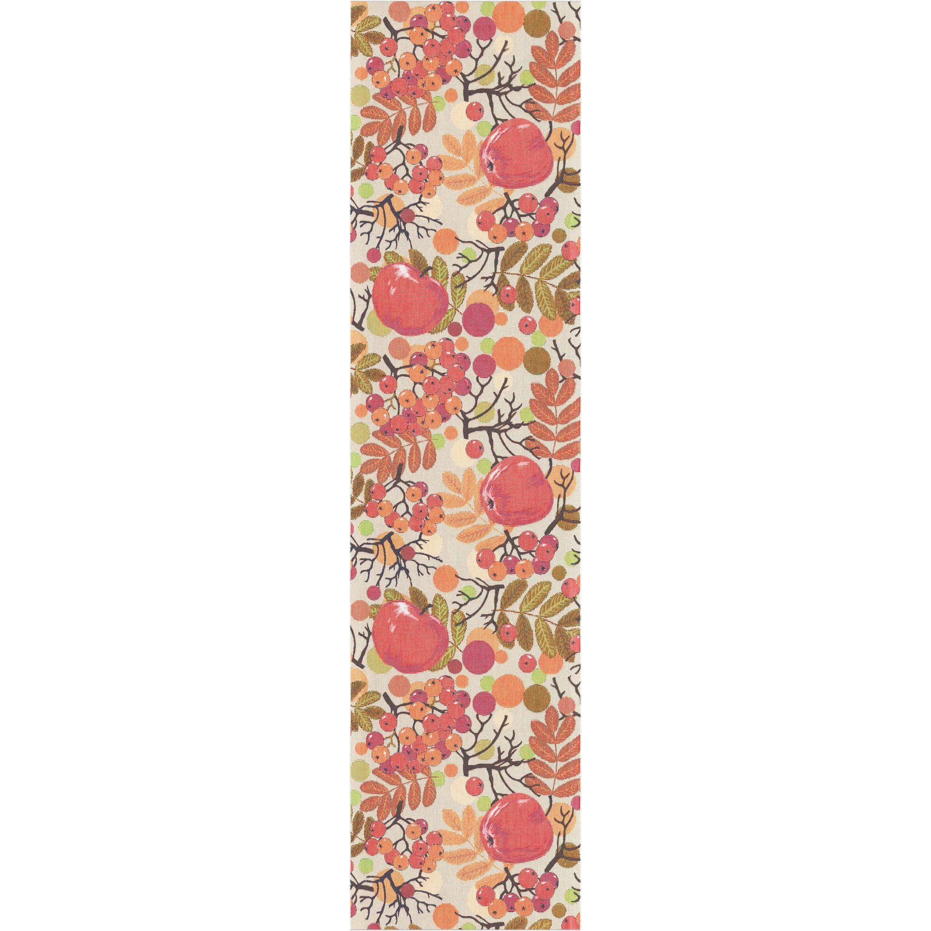 Chemin de table Äppelbär 35x140 cm, Multi Ekelund Linneväveri