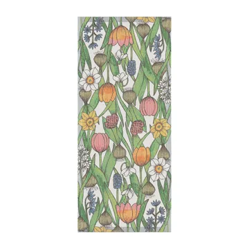 Chemin de table bulbes de fleurs - 35x80 cm  - Ekelund Linneväveri