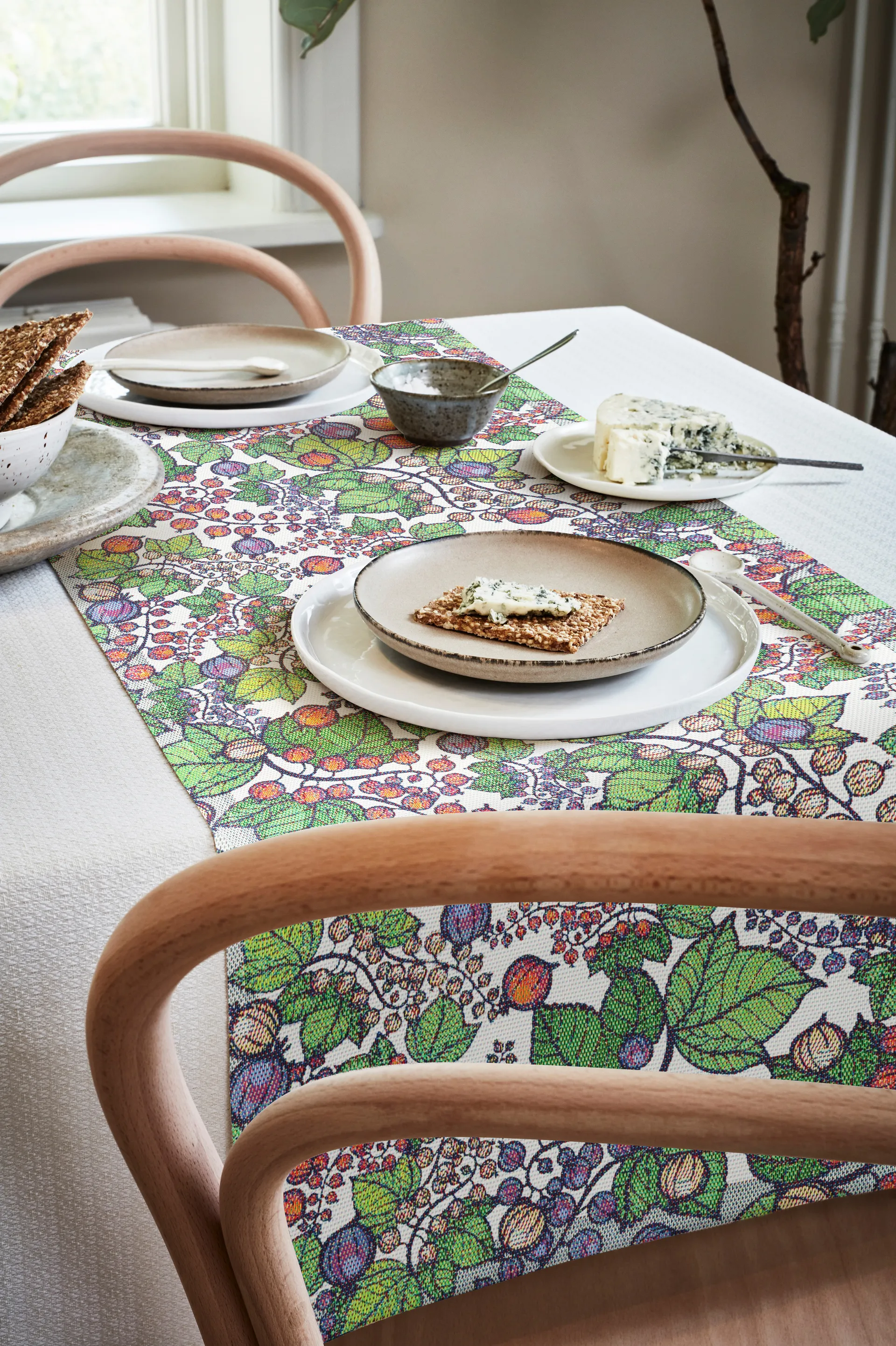 Chemin de table Gooseberries, 35x120 cm Ekelund Linneväveri