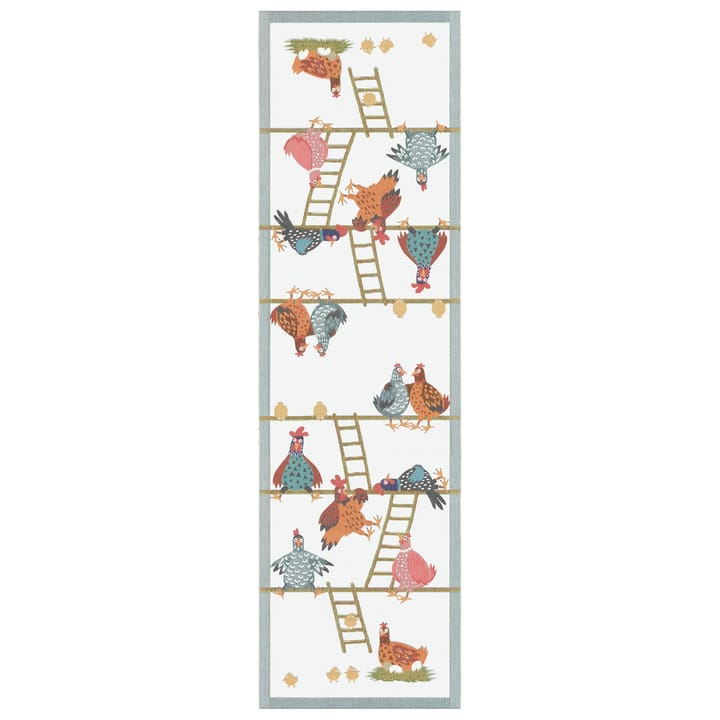 Chemin de table Hönshus 35x120 cm - Multi - Ekelund Linneväveri
