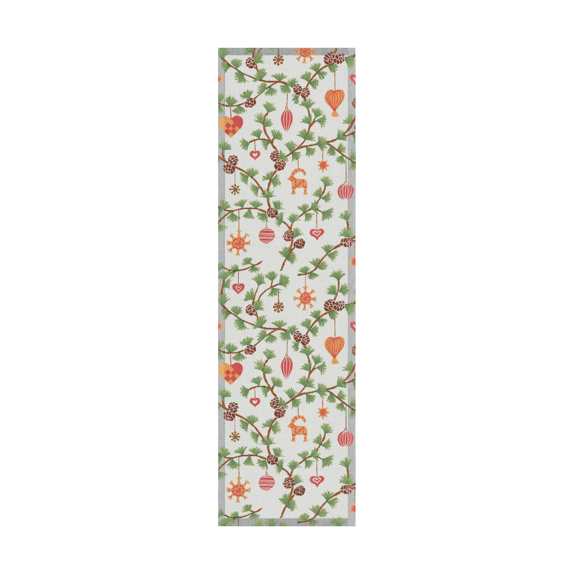 Chemin de table Julefröjd 35x120 cm, Multi Ekelund Linneväveri