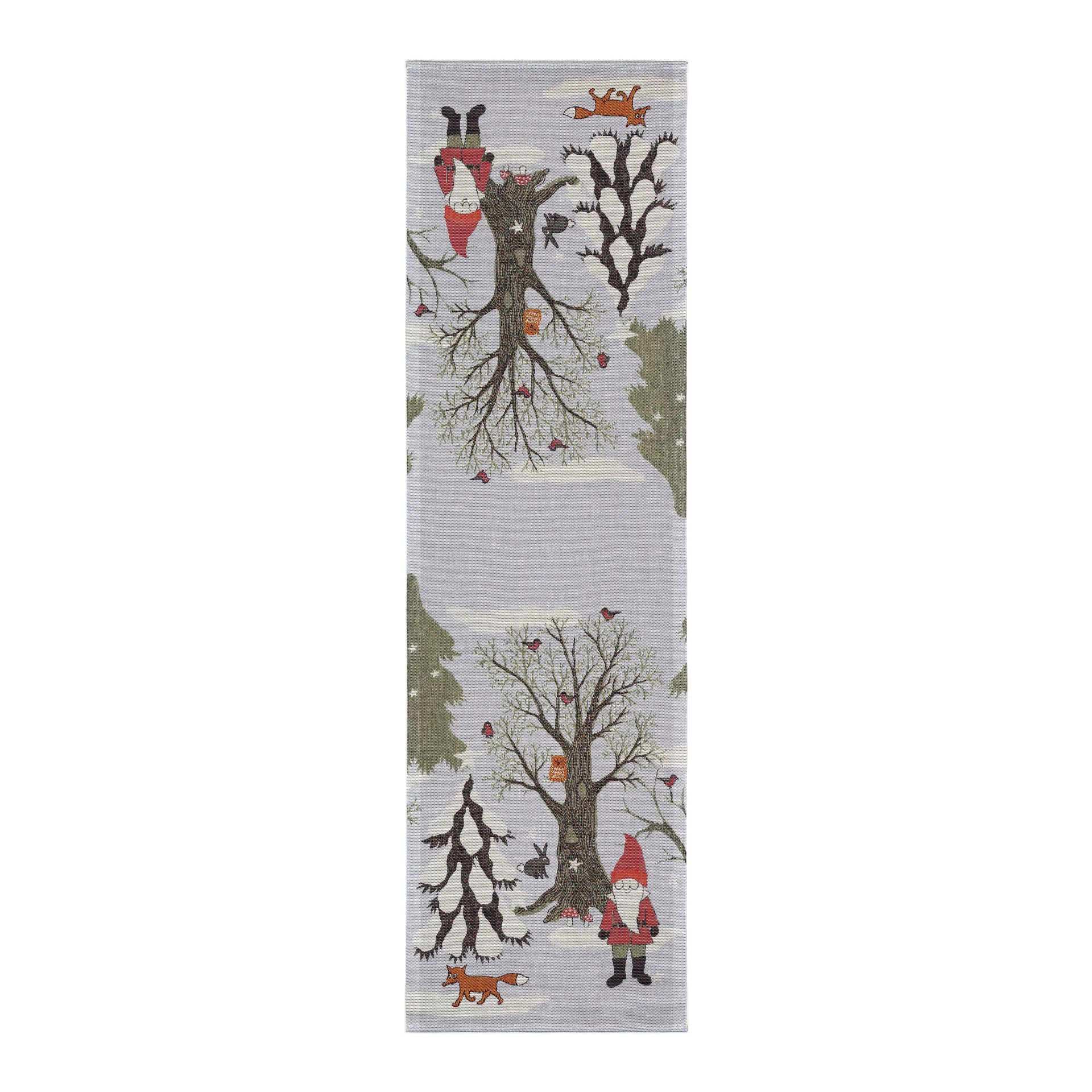 Chemin de table Julpromenad, 35x120 cm Ekelund Linneväveri