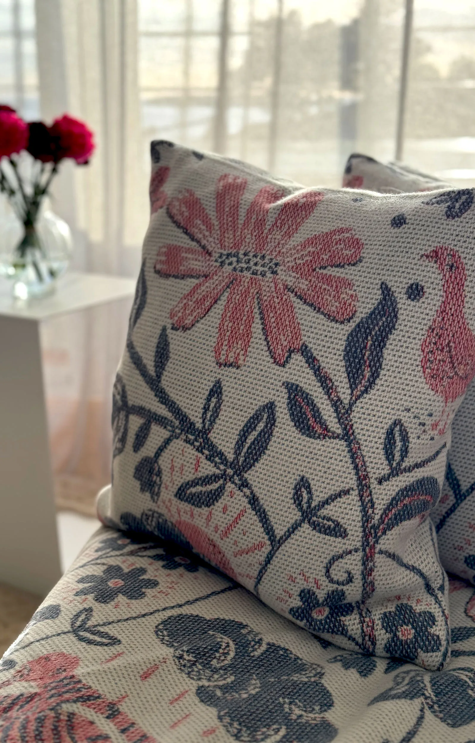 Chemin de table Luciamorgon 35x120 cm, Multi Ekelund Linneväveri