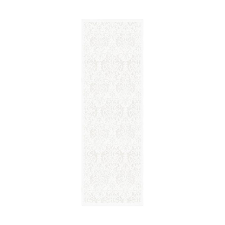 Chemin de table Medaljong 50x150 cm - Blanc - Ekelund Linneväveri