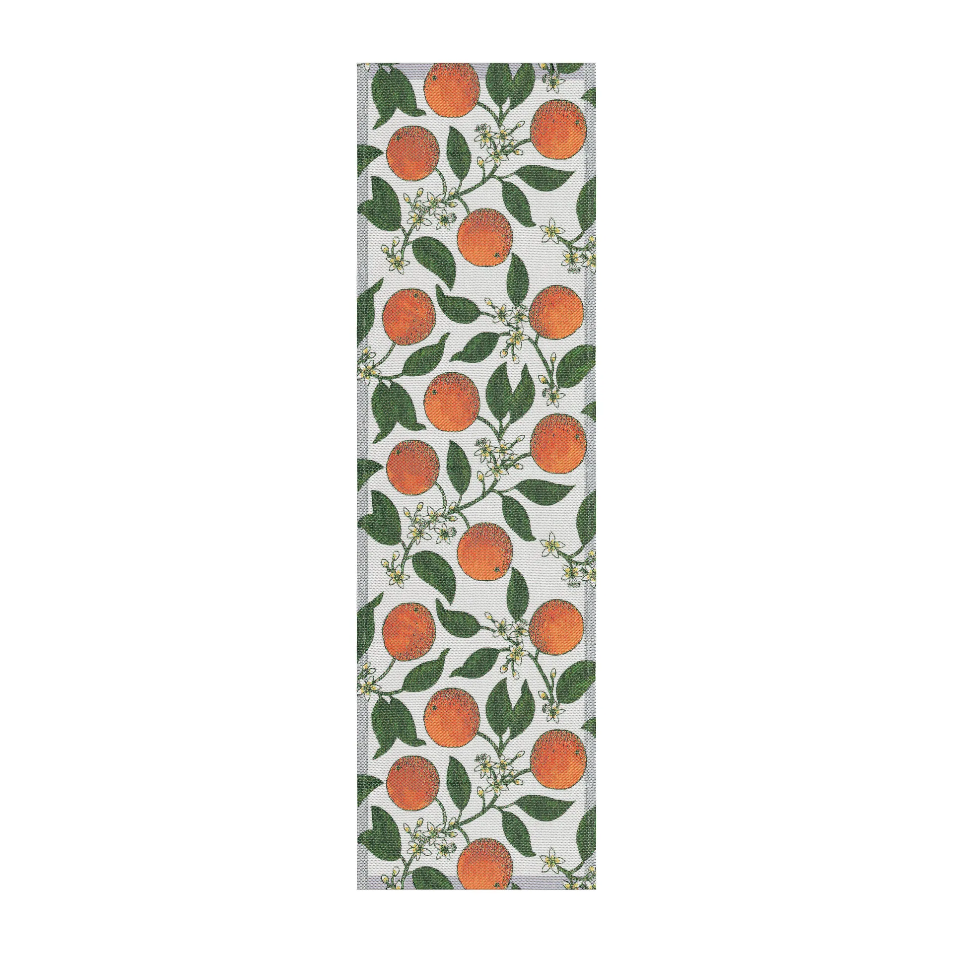 Chemin de table oranges, 35x120 cm  Ekelund Linneväveri
