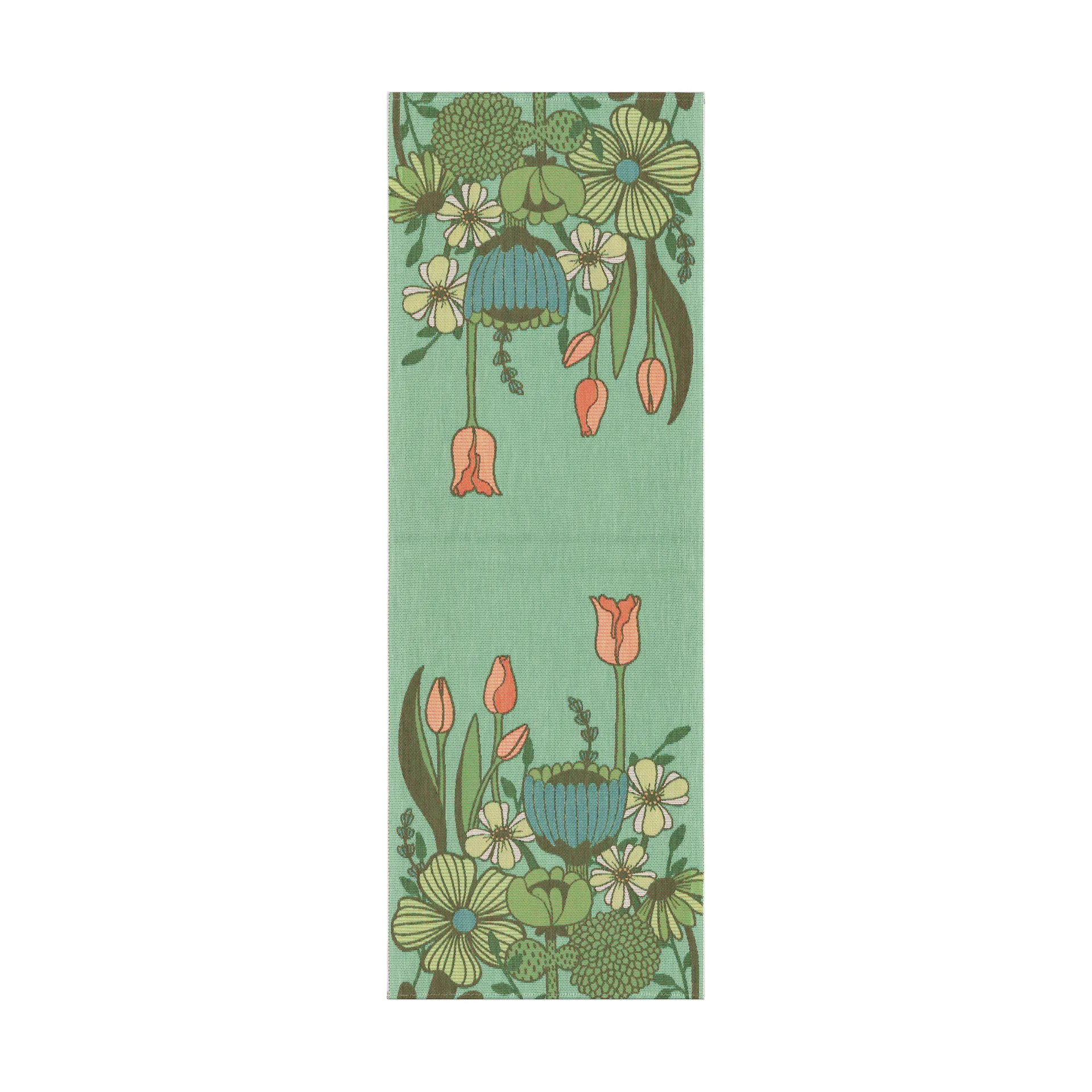 Chemin de table Soft Green 35x100 cm, Vert Ekelund Linneväveri
