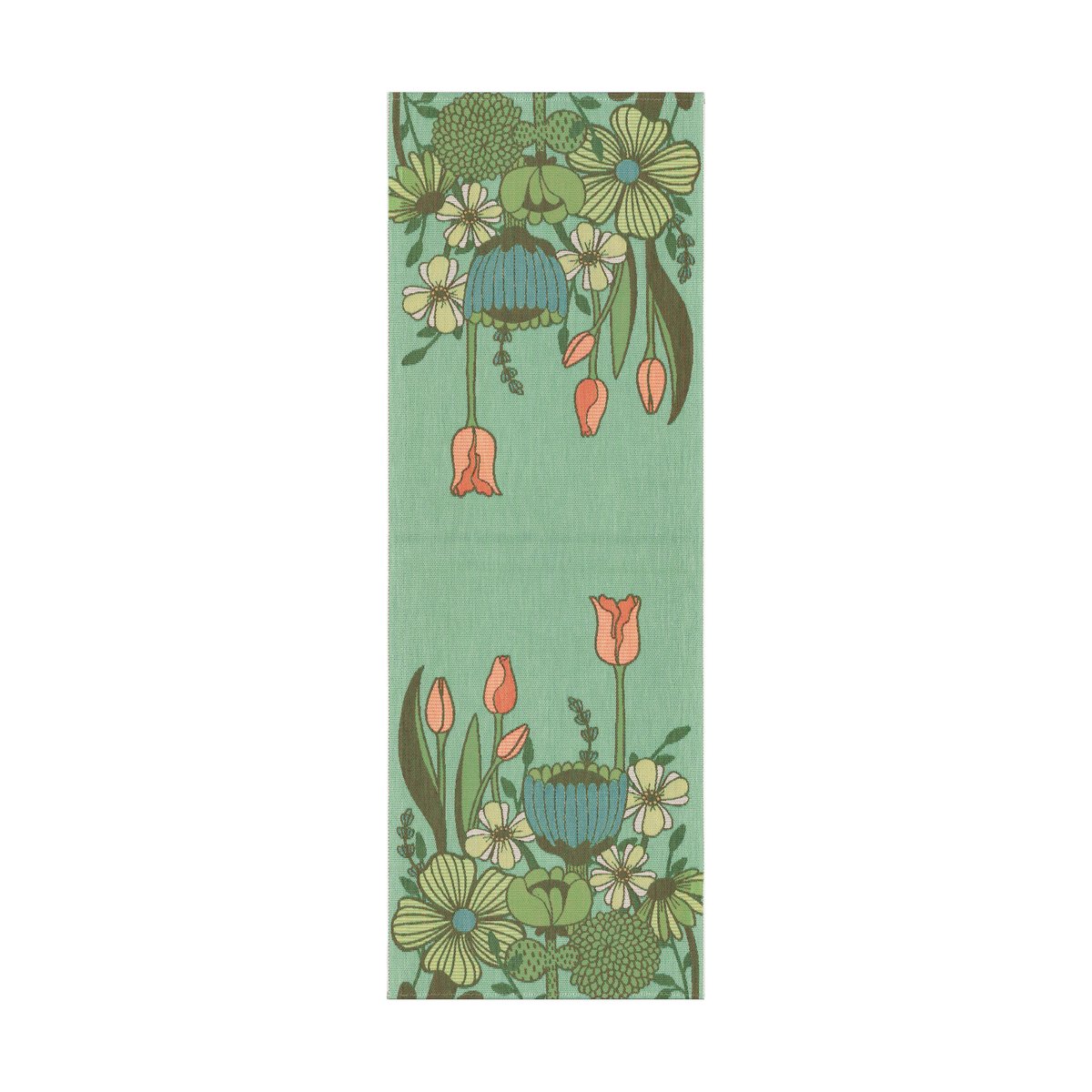 Ekelund Linneväveri Chemin de table Soft Green 35x100 cm Vert