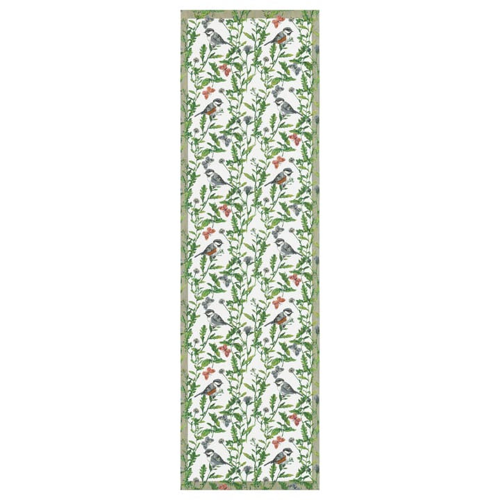 Chemin de table Sommarfåglar 35x120 cm, Multi Ekelund Linneväveri