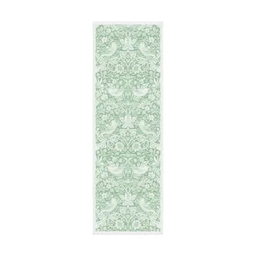 Chemin de table Strawberry Thief 50x150 cm - Vert - Ekelund Linneväveri