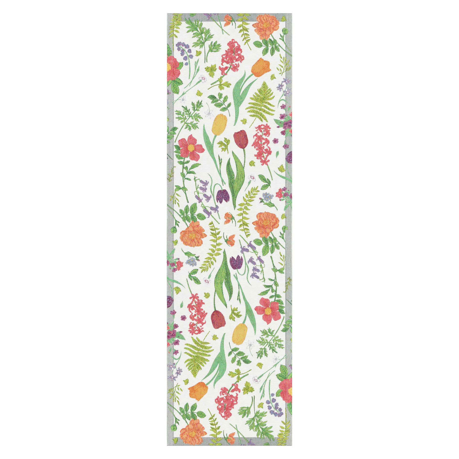 Chemin de table Vår 35x120 cm, Elvira Ekelund Linneväveri