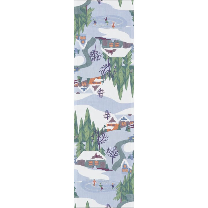 Chemin de table Vinterliv 35x120 cm - Multi - Ekelund Linneväveri