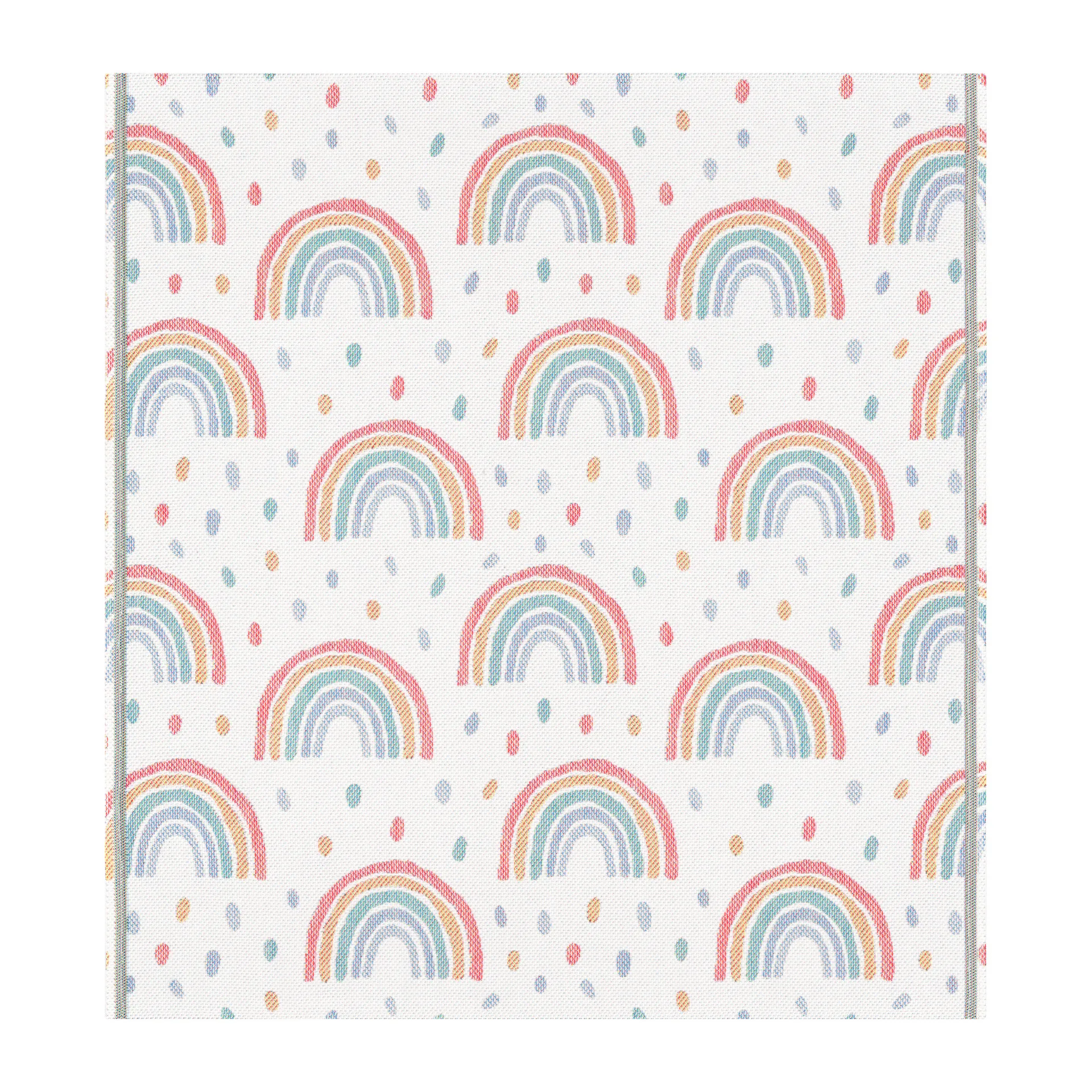 Couverture bébé Rainbow, 70x75 cm  Ekelund Linneväveri