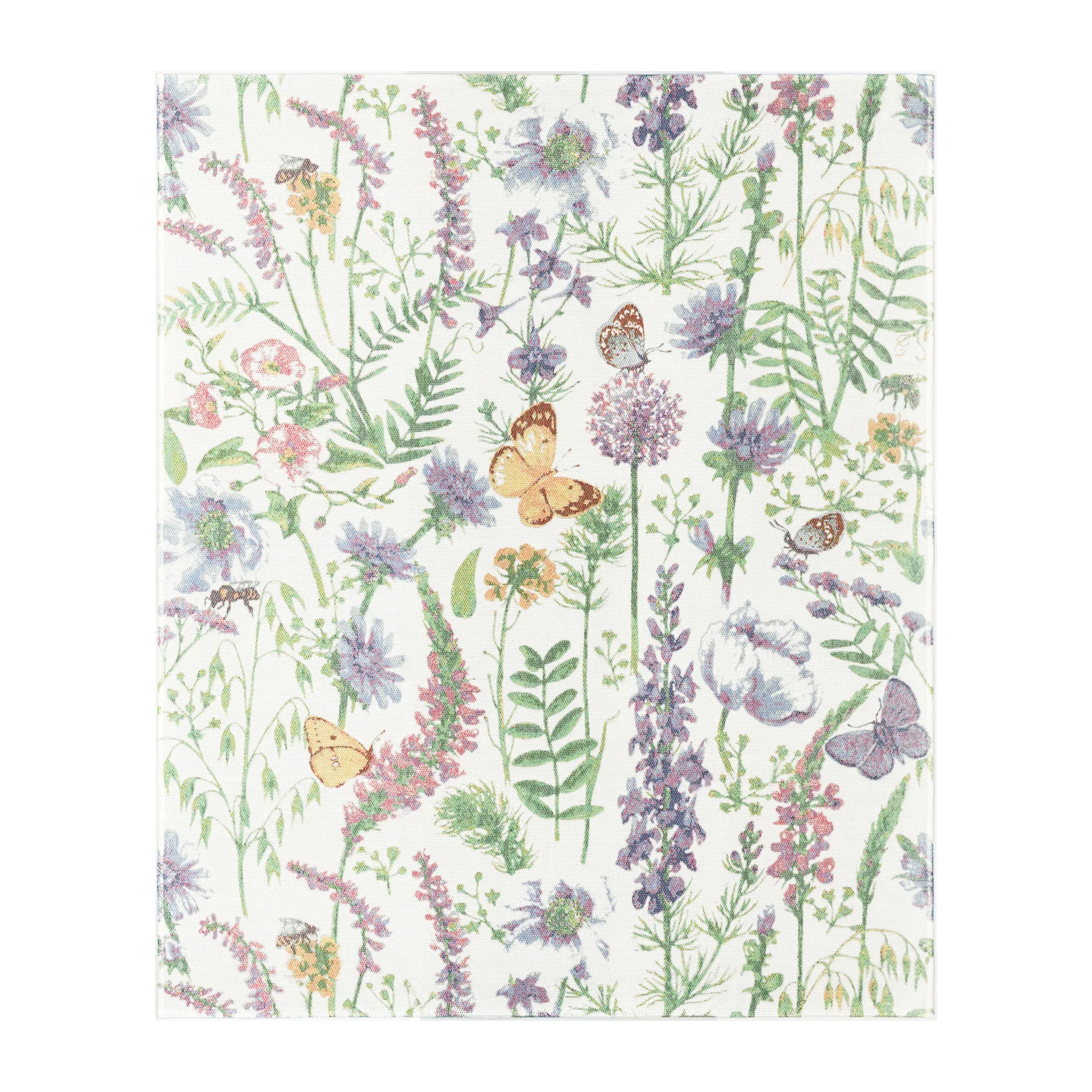 Couverture en coton Selma 140x170 cm, Multi Ekelund Linneväveri