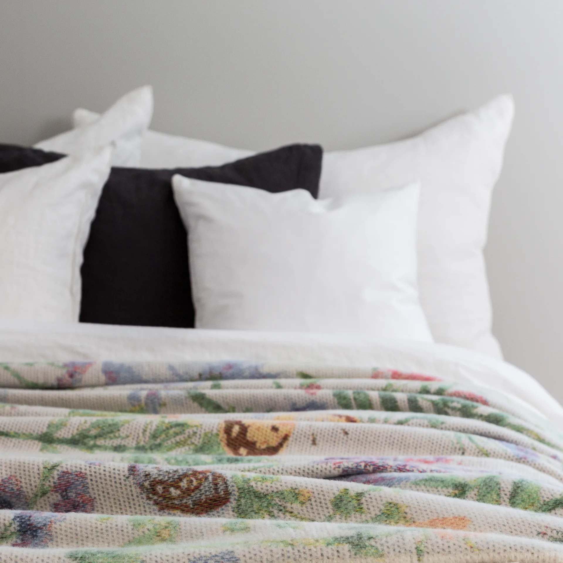 Couverture en coton Selma 140x170 cm, Multi Ekelund Linneväveri