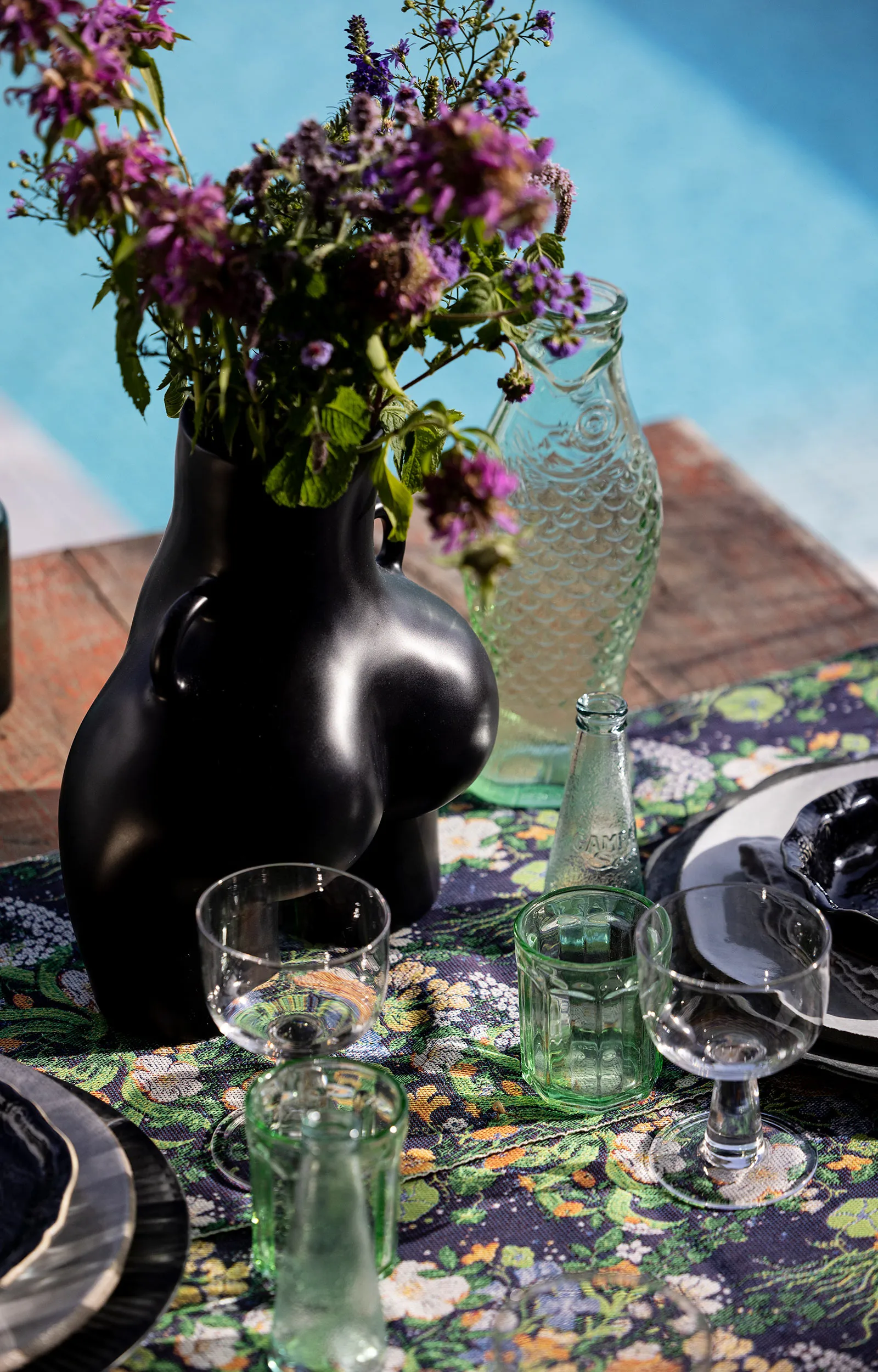 Couverture en coton Värme 140x170 cm, Rouge Ekelund Linneväveri